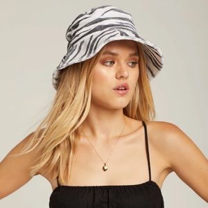 Lack of Colour Zebra Bucket Hat